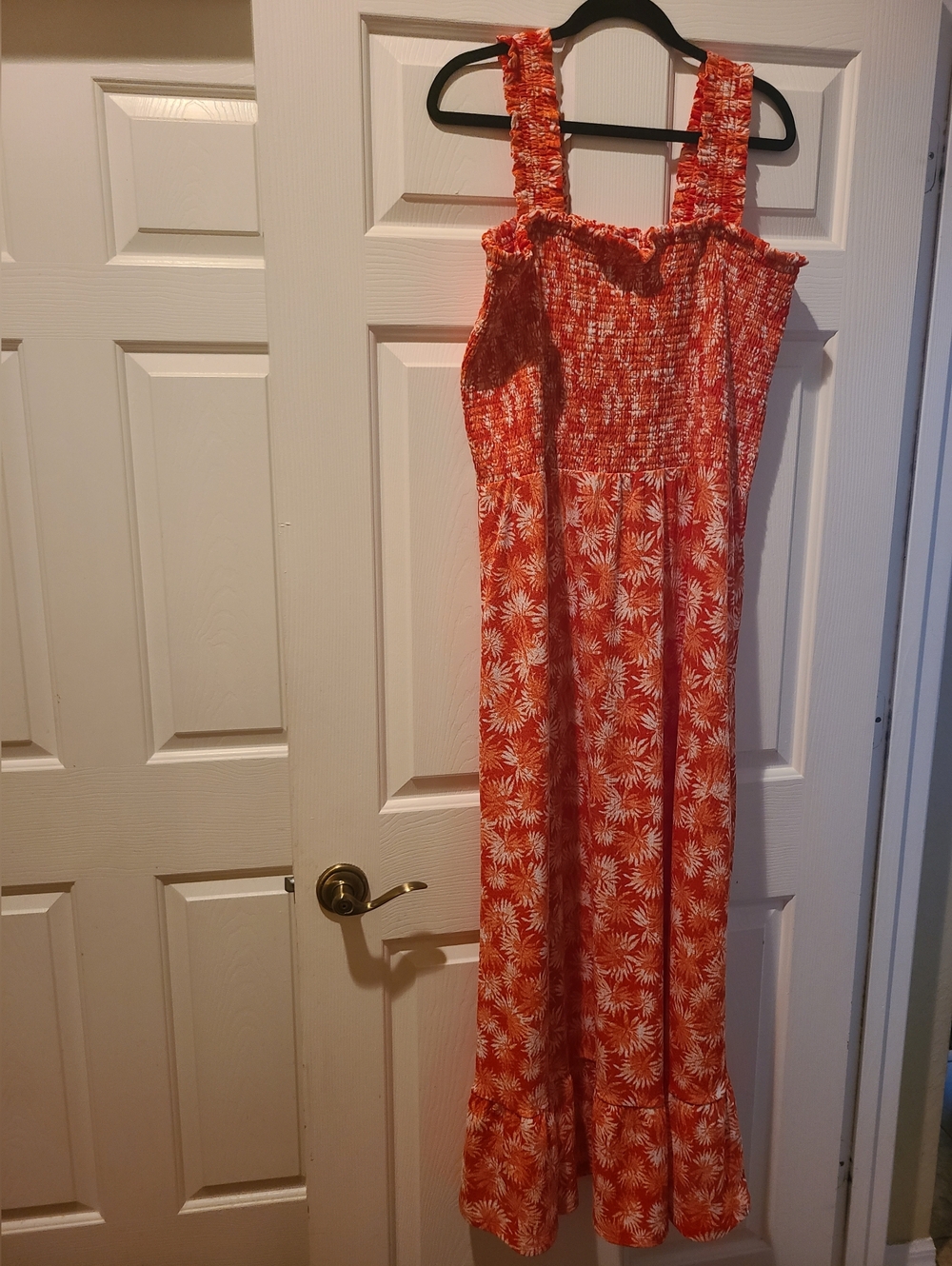 Michael Kors Women's Sangria Pinkish, Coral Dress Plus Size 1X, Pre-owned